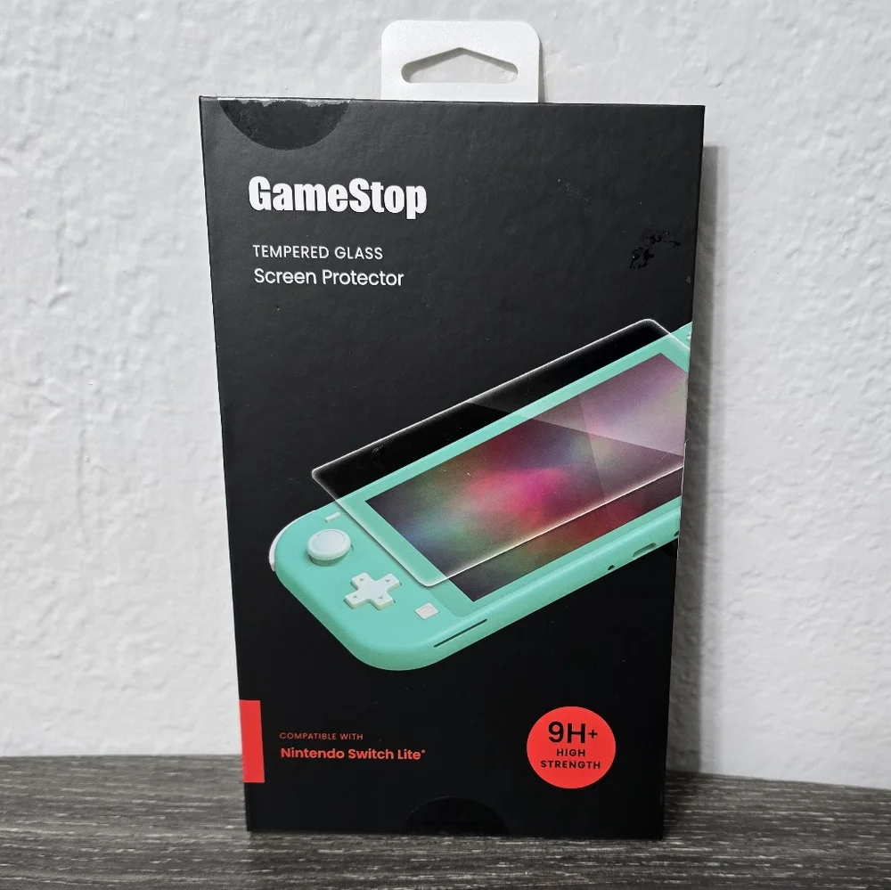 BNIB Gamestop Nintendo Switch Lite Tempered Glass Screen Protector